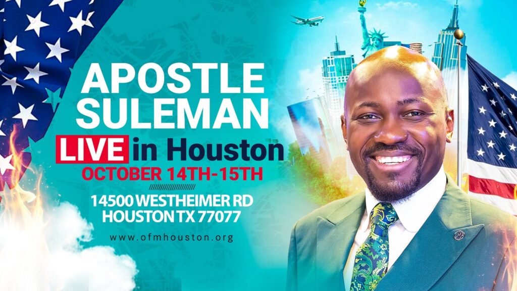 Apostle Johnson Suleman Live in Houston